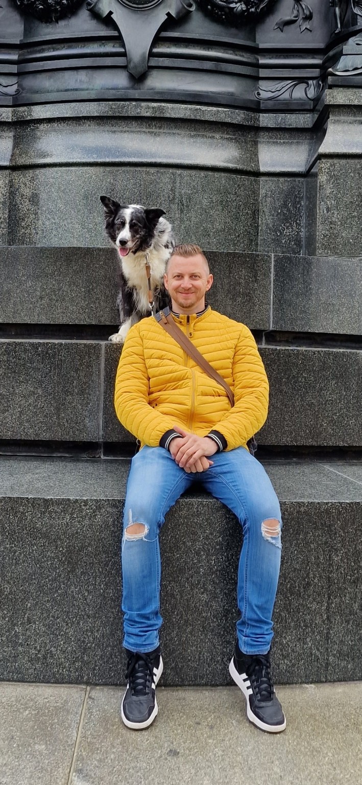 Dirk Meierhoff mit Käthe